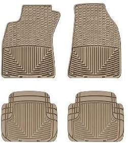 2002-2008 Audi A4/S4/RS4 Tan WeatherTech Floor Mat (Full Set)