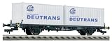 Fleischmann 523901 DB Container Wagon IV