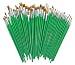 Blick Economy Golden Nylon Brushes - Long Handle, Bright, Class Pack of 72