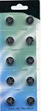 Review Crystal Signal / Crystal Signal - Alkaline Button Cell pack of 10 Replaces SR920SW, SR69, SR921, SB-AN, 280-31, V371, D371, 605, S921E, GP371, AG6, 370, 371 for Calculator Watch, Camera Light and Clock