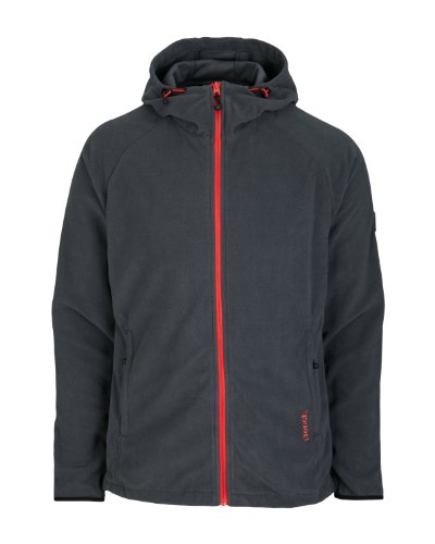 Bench Herren FleeceJacke Wellwood, charcoal, S, BMEA1897_GY002