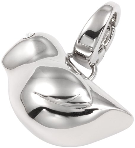 Fossil Damen-Anh&auml;nger Edelstahl Silber JF85112040 Preisvergleich