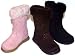 Toddler Girls Fur Trimmed Suede Boots