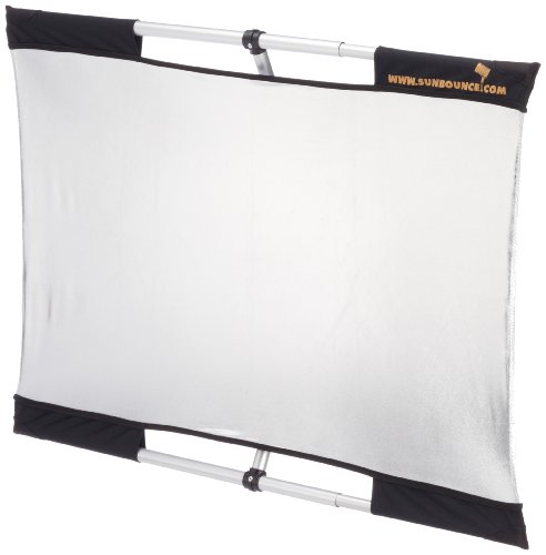 California Sunbounce Micro Mini Rahmen + Bespannung Silber/ Wei&szlig;