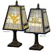 Kitchen & Housewares : 14'' Art-Glass Table Lamp-West Virginia