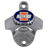 Illinois Fighting Illini Wall Mounted Bottle Opener