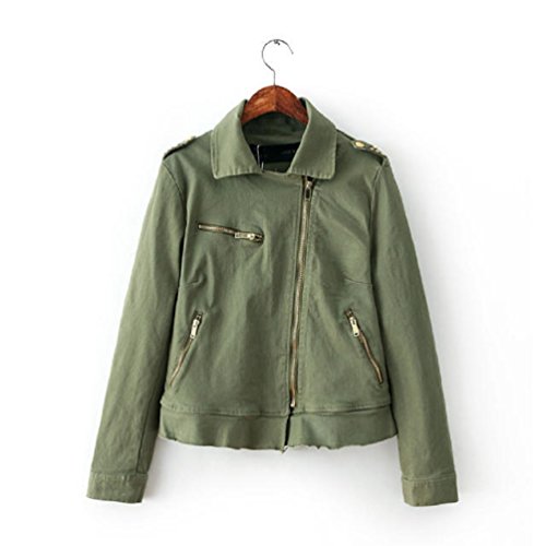 レディース　 ミリタリー ライダース風  ジャケット　オリジナルBAGセット#1066