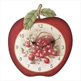 Apple Shaped Clock - Style 35320