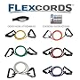 Flexcords - Resistance Bands Set | Exercise Bands | Home Gym Fitness Equipment | Workout Bands | Exercise Equipment