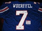 Danny Wuerffel Florida Gators Psa/dna Signed Jersey - Autographed College Jerseys