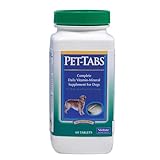 Pet-Tabs Supplement for Dogs, 60 Tablets