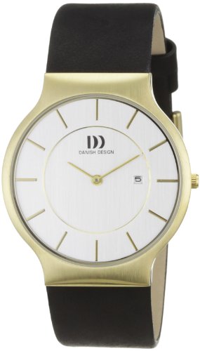 Danish Design Herren-Armbanduhr XL Analog Leder 