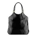Yves Saint Laurent YSL Tribute Black Patent Leather Bag