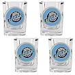 Utah Jazz 4pc Square Shot Glass Set NBA Basketball