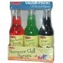 Slushie Express Syrup Summer Chill Flavors Value Pack- 3 Pack