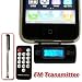 FM Transmitter with remote control & in car charger for iPhone 4G 3GS + free stylus pen