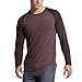 Hurley MKT0005520 Men's Yesterday Raglan Crew Shirt