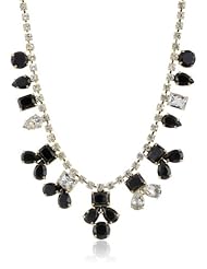 kate spade new york "Secret Garden" Jet Necklace, 18"