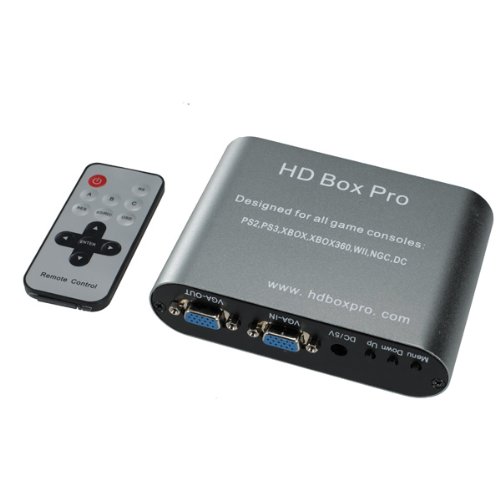 HD BOX PRO YPBPR to VGA HD Video Converter - UK Plug - Worldwide