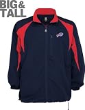 Buffalo Bills Big & Tall Blitz Microfiber Full Zip Jacket