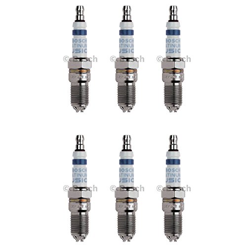 New Spark Plug (Set of 6) BOSCH # 4505 Fusion Platinum Plus Iridium