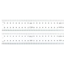 Starrett C635-1800MM Heavy Spring Tempered Steel Rule With Millimeter Graduations, 1800mm Length, 38mm Width, 2.5mm Thickness