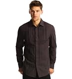 Armani Exchange Pintuck Tuxedo Shirt