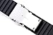 24mm Black Silicone Rubber Watch Band Strap rd2401 Promo