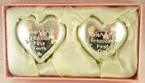 Silver Plated 'Little Princess' Tooth & Curl - Baby Girl Christening Gift