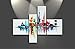 Ode-Rin Art Black Friday 2016 Hand Painted Abstract Oil Paintings Colorful Landmarked Tall Buildings 4 Panels Wood Framed Inside For Living Room Art Work Home Decoration