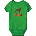 Baby Bodysuit Green  Belgian Malinois ... ARRRRR!!!  Dogs