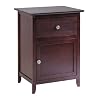 Winsome Wood 94215 Night Stand Accent End Table, Antique Walnut