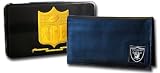 NFL Oakland Raiders Leather Checkbook Cover