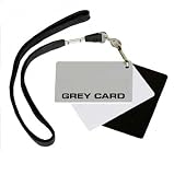 Original Digital Grey Card, kompakte Graukarte im Scheckkartenformat mit Standard-Schlaufe,  F�r digitalen Wei�abgleich