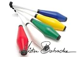 Set of 3 Flip Juggling clubs + booklet - Mixed