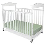 Foundations Biltmore Compact Sized Clearview Crib, White Foundations Biltmore Compact Sized Clearview Crib, White
