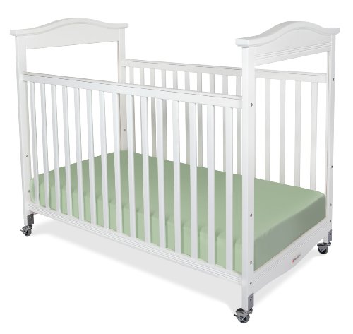 Foundations Biltmore Compact Sized Clearview Crib, White