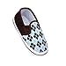 Weixinbuy Baby Boy Soft Sole Sneaker Plaid Slip On Crib Shoes Blue 4-8M