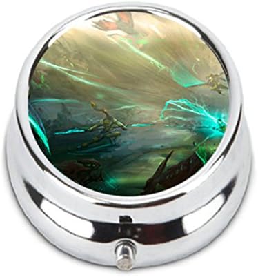 Battle in StarCraft II Legacy of the Void Personalized Durable Stainless Steel Pill Box Jewelry Case