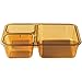 Tray-On-Tray Meal Delivery, 3-Compartments, 8-11/16
