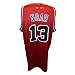 Joakim Noah Autographed Chicago Bulls (Red #13) Adidas Swingman Jersey