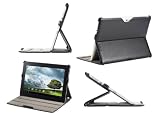 MoKo(TM) Premium Quality Slim-Fit Folio Cover Case with built-in Multi-Angle Stand for Asus Eee Pad Transformer Prime TF201 10.1-Inch Android Tablet