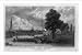 Historic Print (L): Castle Garden, New York, showing Bartholdi's Statue of Liberty / painted by Andrew Melro