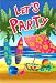 Party Invitations " Pool Or Beach" - 8 cnt