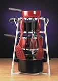 Pantree Cookware Organizer - Instant Space Saver (White) (19"H x 13"W x 13"D)