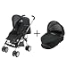 Maxi-Cosi 62323350 -  Citi CX Set inkl. passenden Maxi Cosi Kinderwagenaufsatz, Schwarz