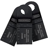 Rockwell RW9121.3 Sonicrafter 1-3/8-Inch Standard End Cut Blade, 3-Piece