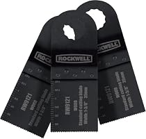 Rockwell RW9121.3 Sonicrafter 1-3/8-Inch Standard End Cut Blade, 3-Piece