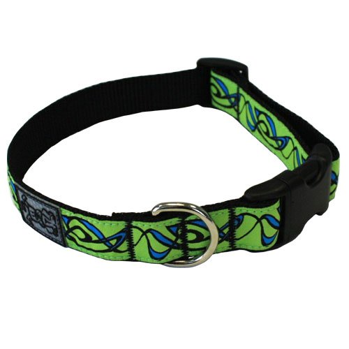 RC Pet Products 1-Inch Adjustable Dog Clip Collar, 15 to 25-Inch, Large, Sorbet Smoke
