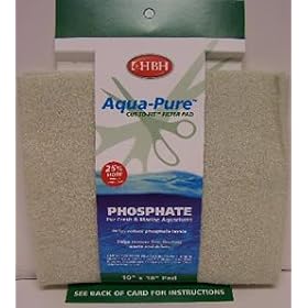 HBH Enterprises Cut your own Phosphate Filter Pad 10x18in by HBH Enterprises